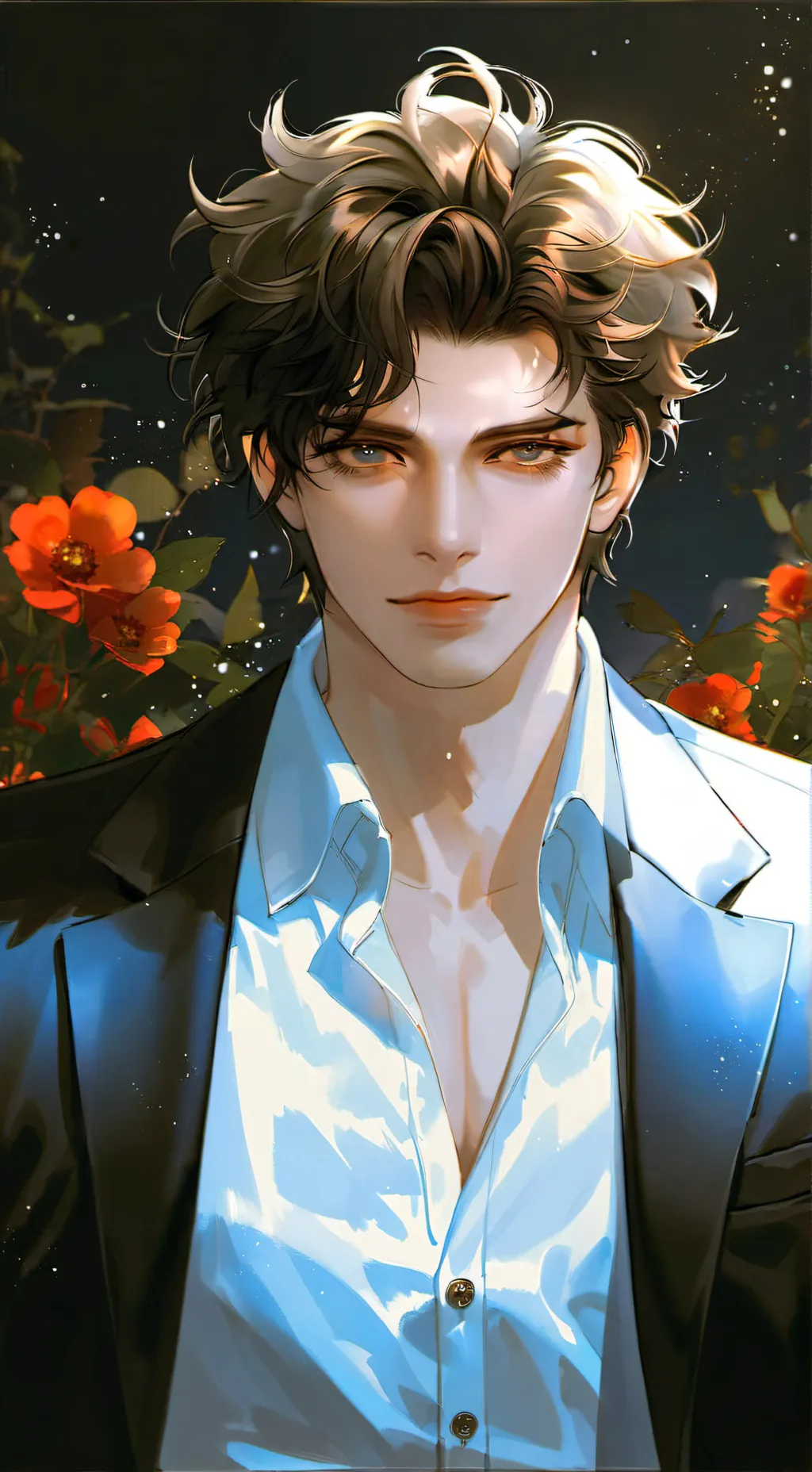 ai character: chris background