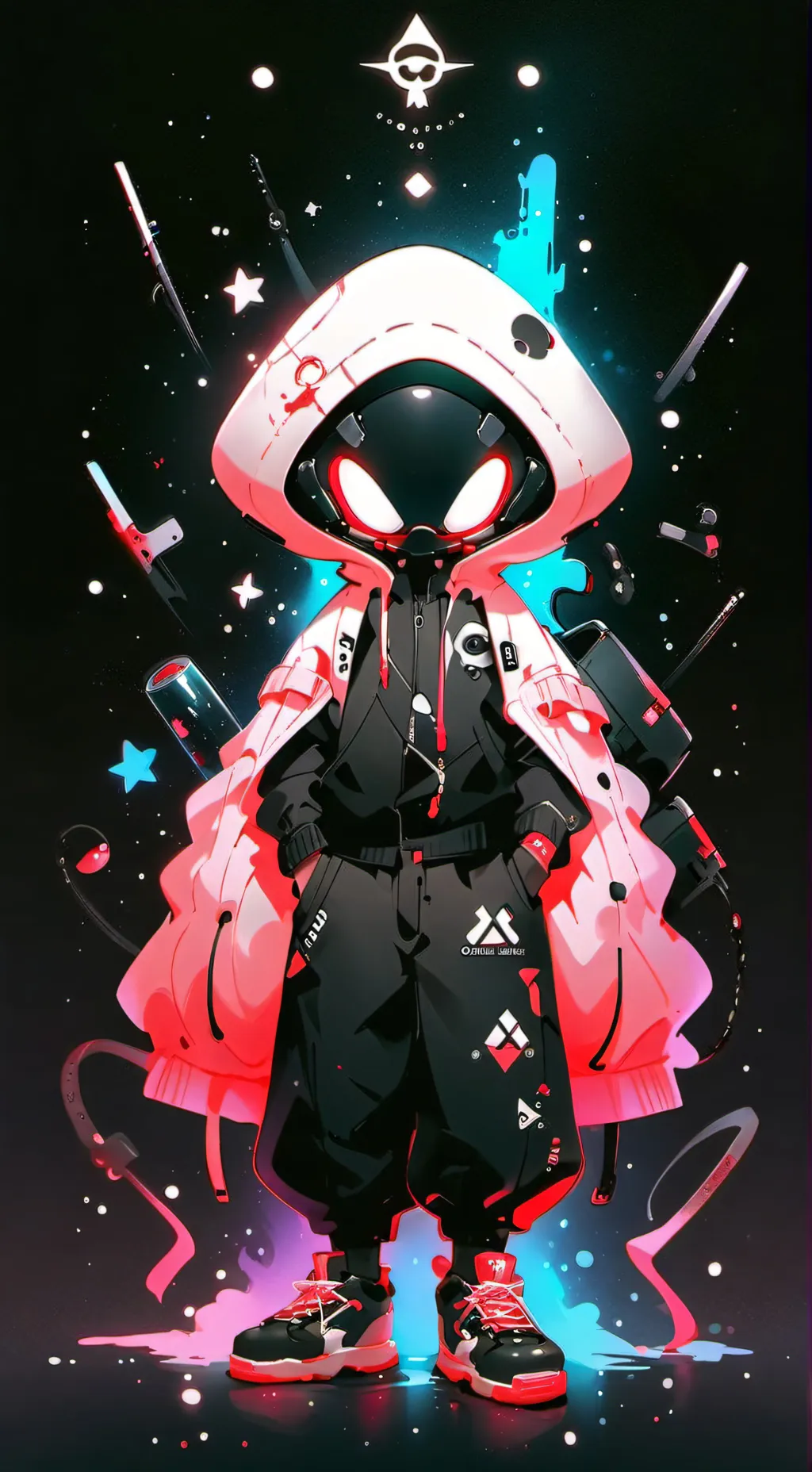 ai character: Squid game background