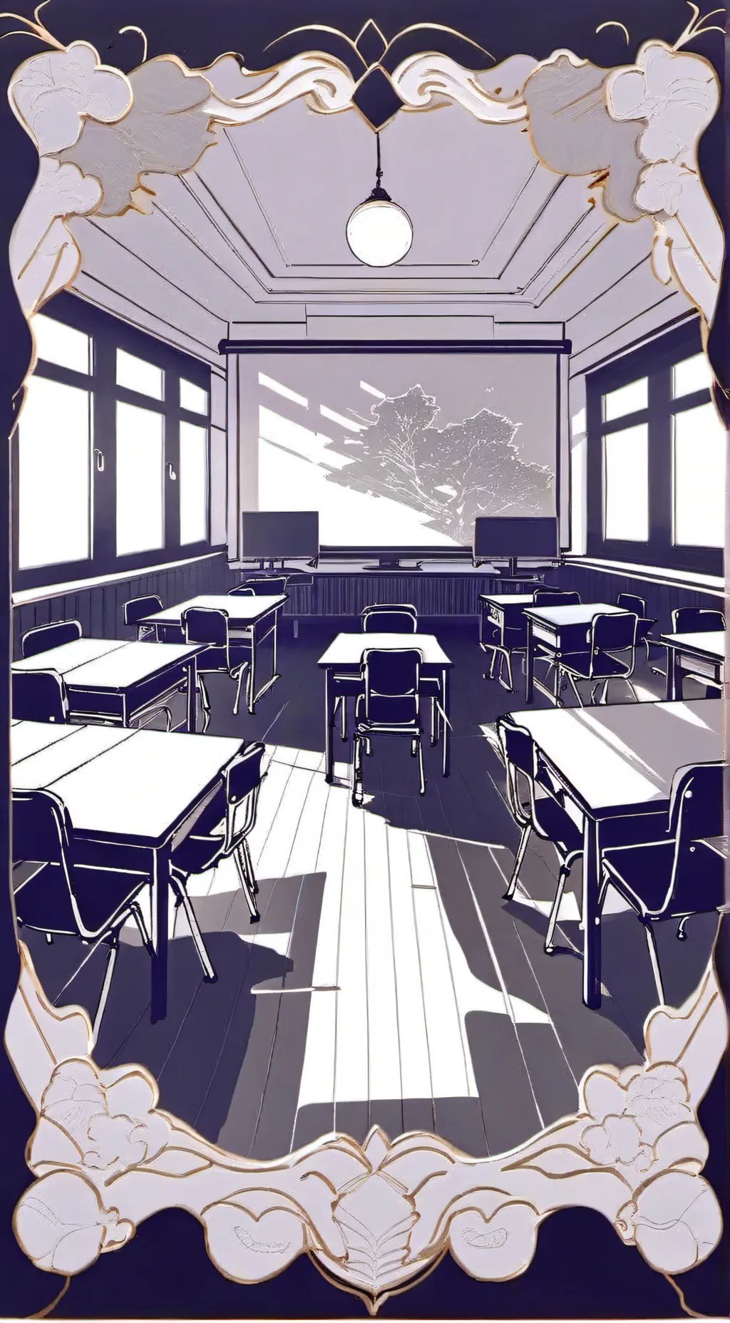 ai character: Your clsss. background