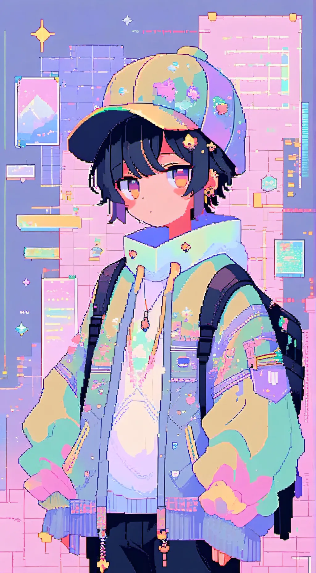 ai character: el amor verdadero background