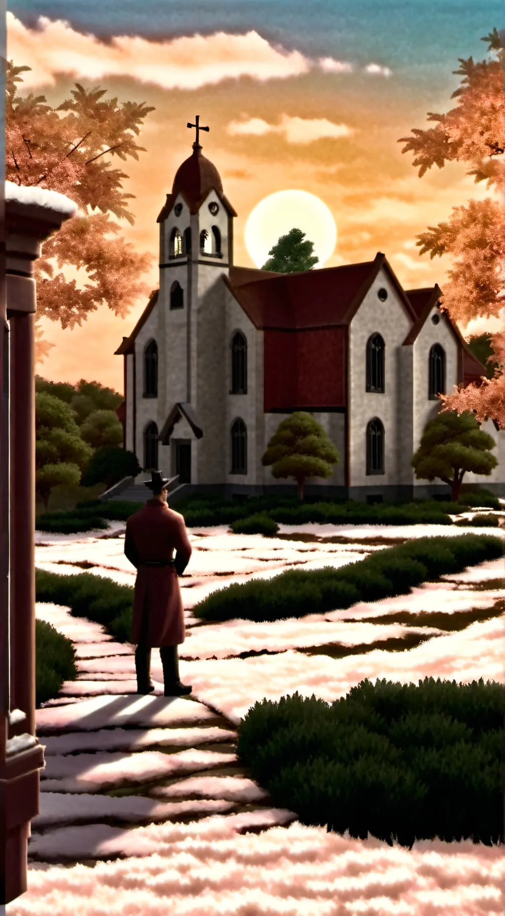 ai character: scool background