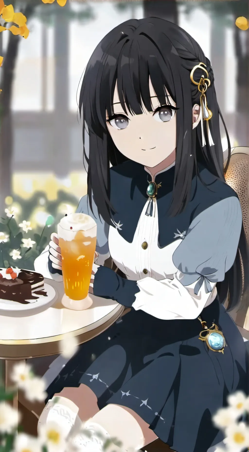 ai character: Мия background