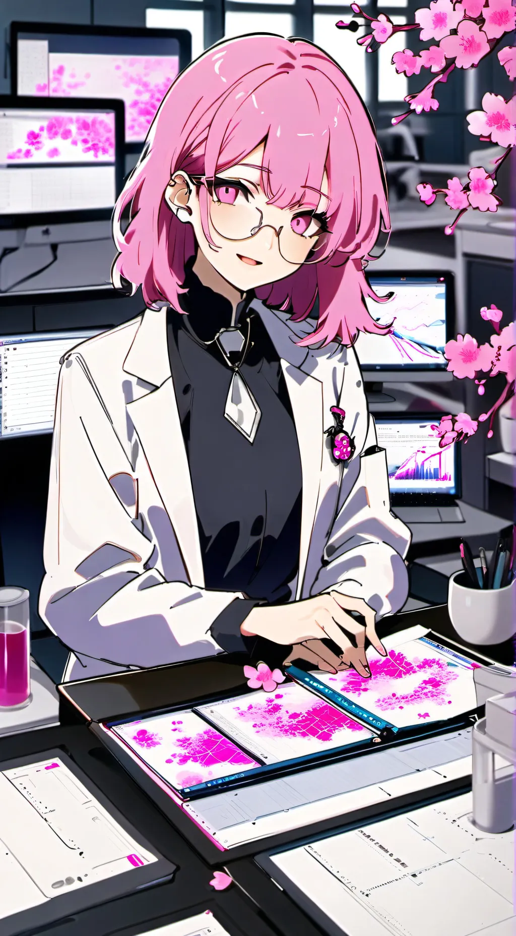 ai character: Megumi background