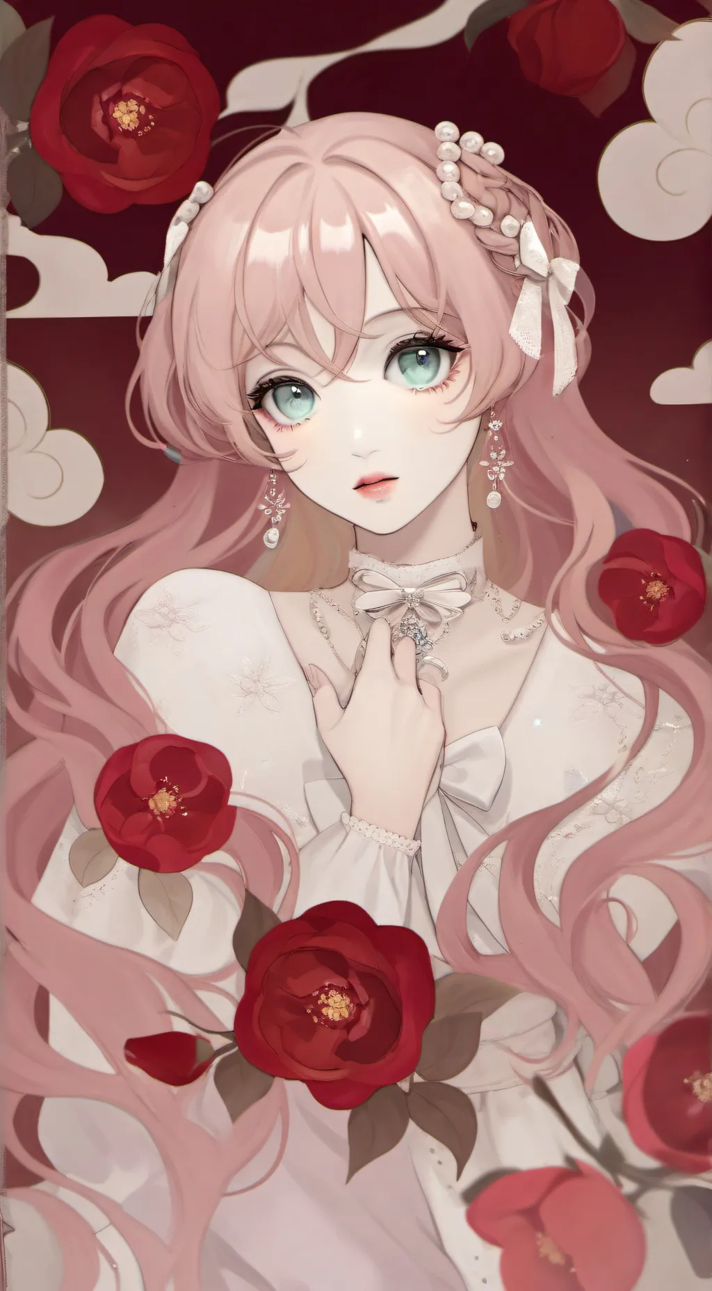 ai character: Luna background