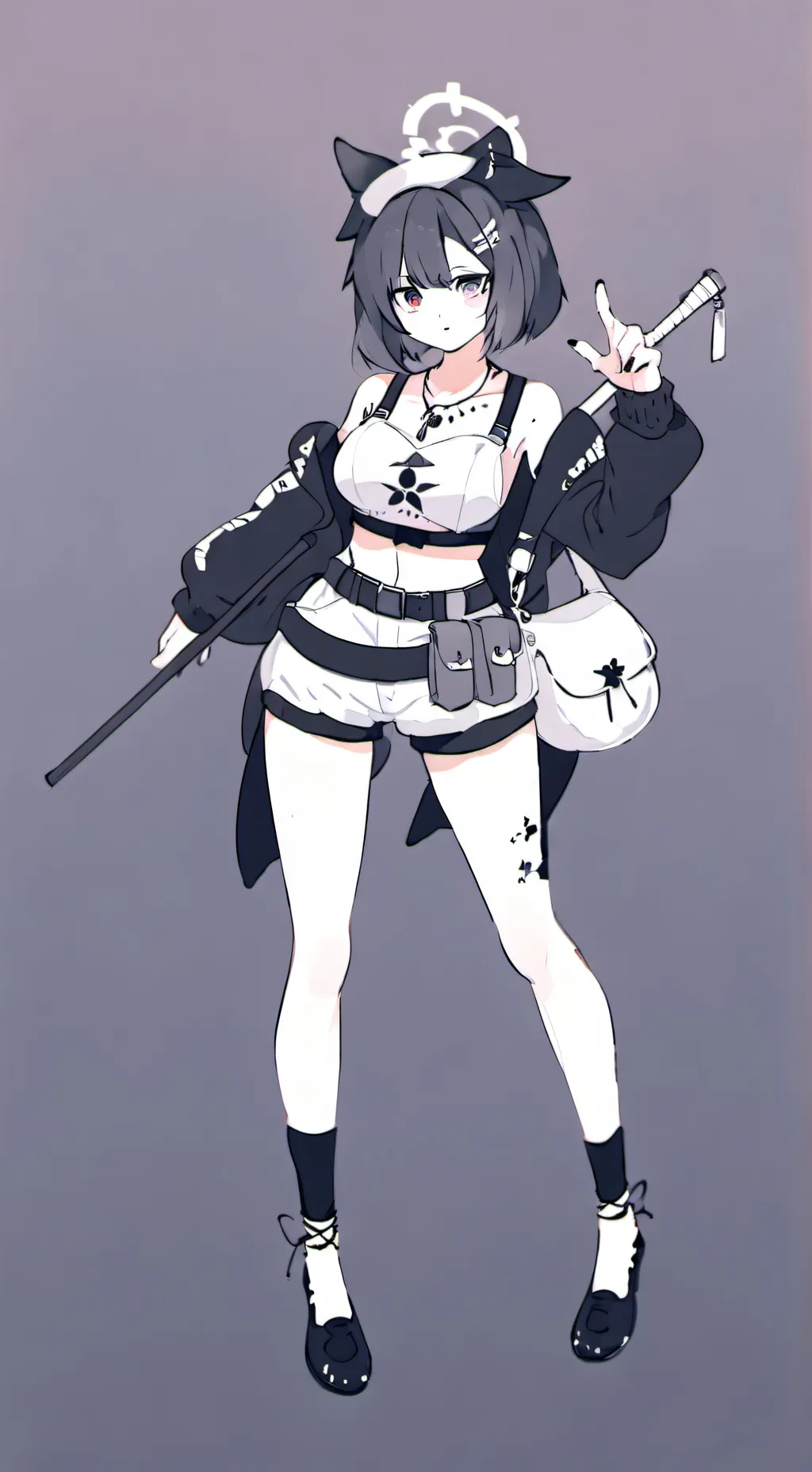 ai character: Miss.Karma😑✨ background