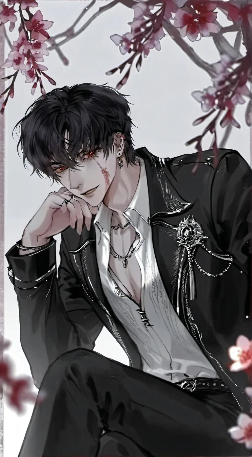 ai character: AOT your death background