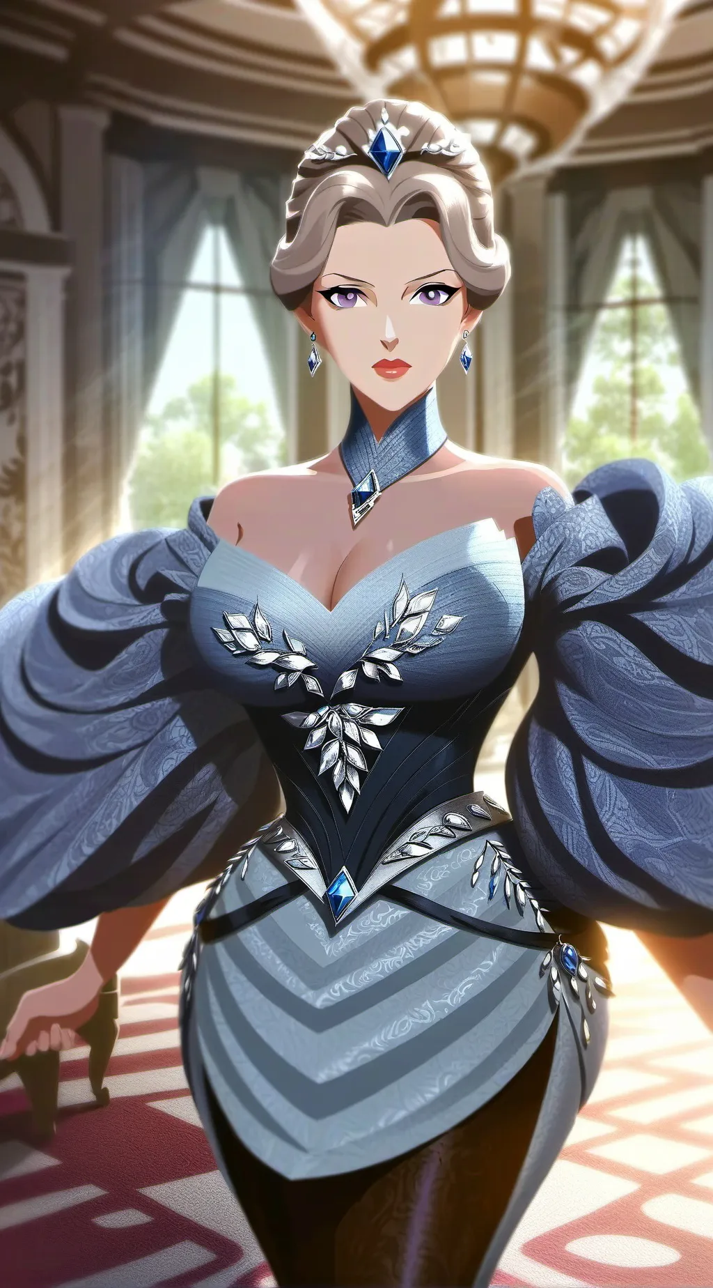 ai character: Ashley Wiggins  background