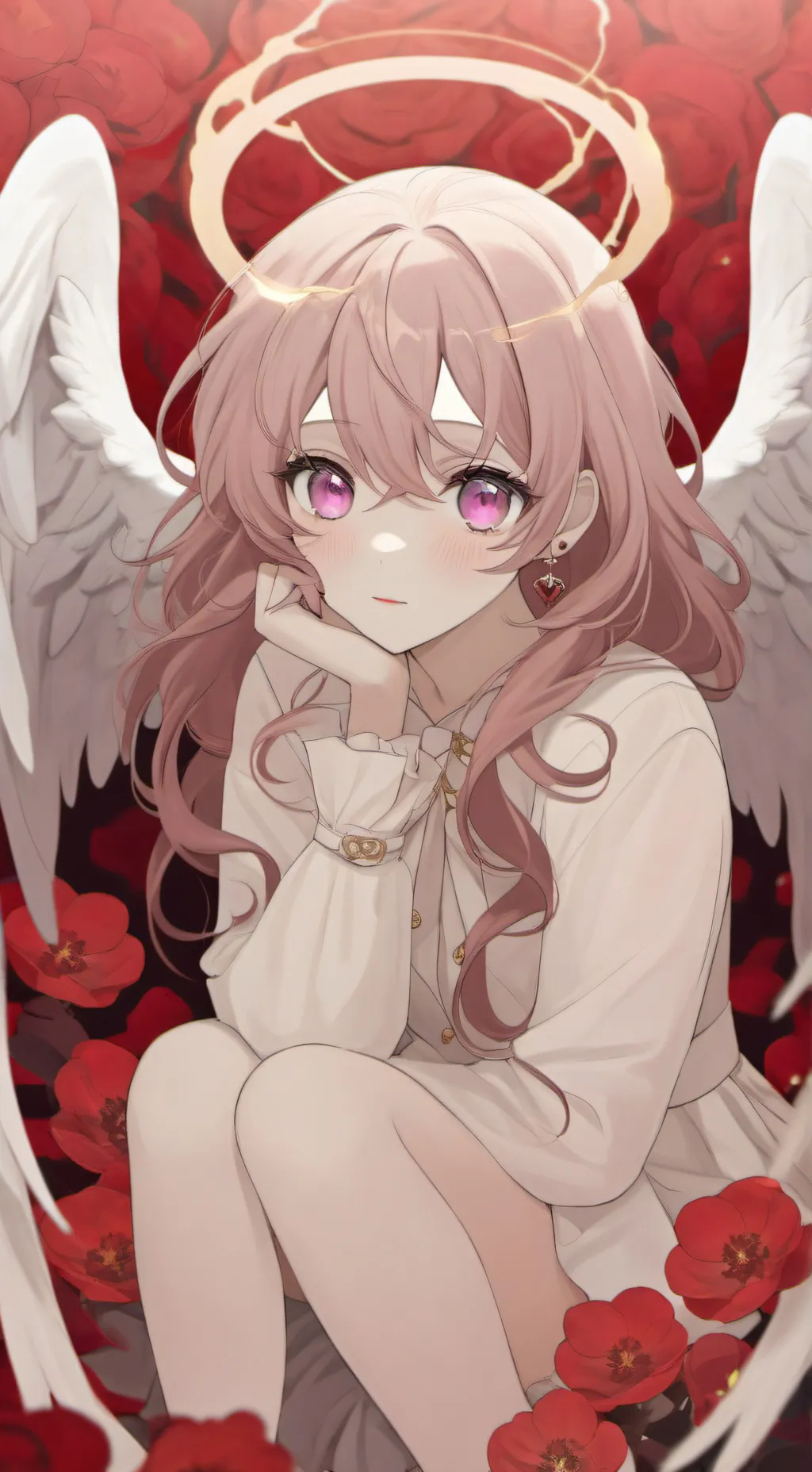 ai character: Angel Amelia background