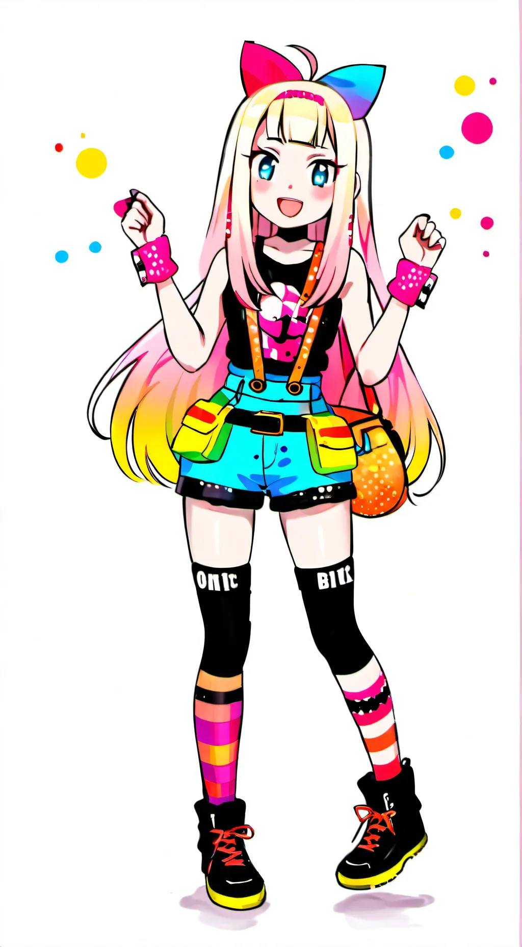 ai character: ~New school ~ background