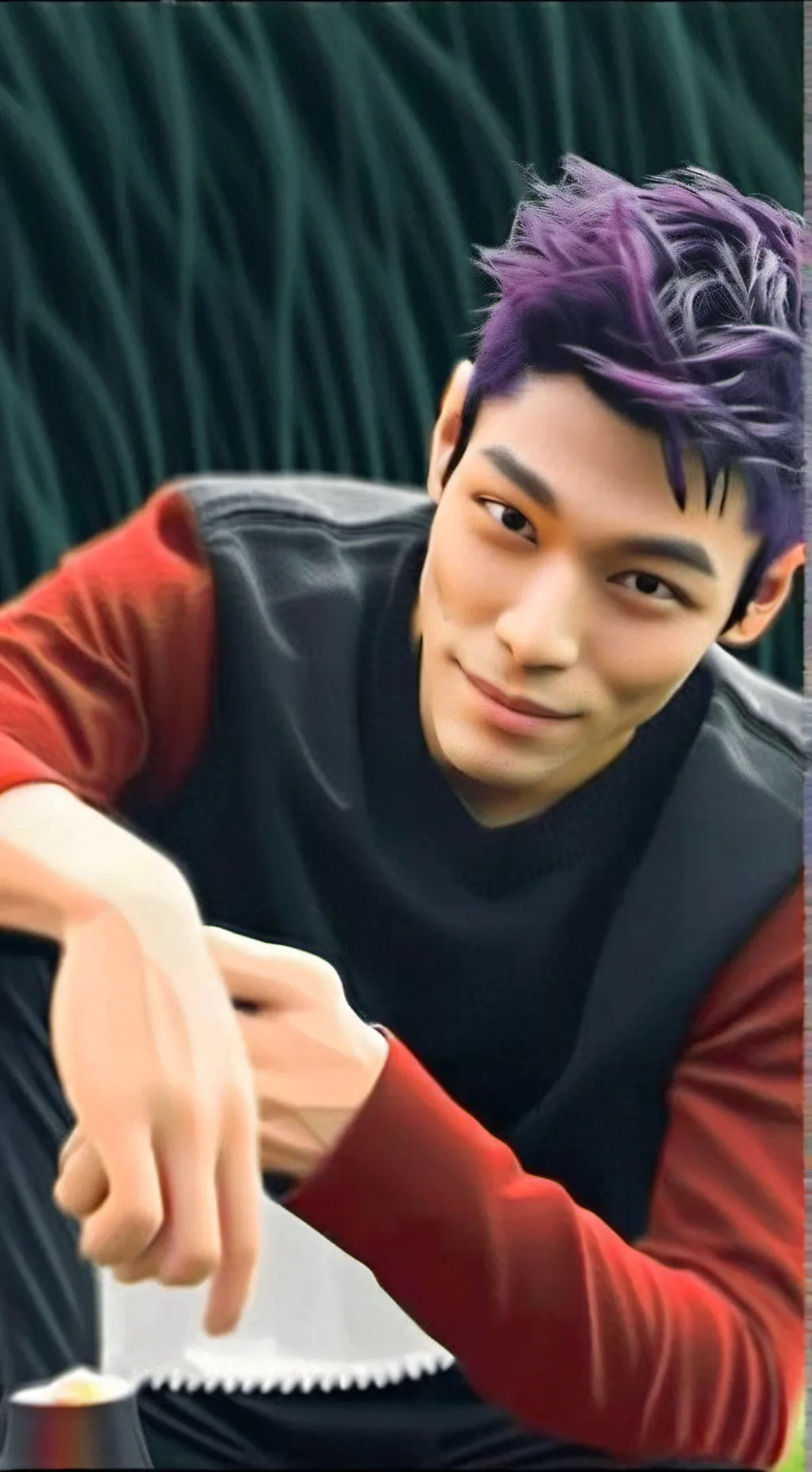 ai character: Thanos background