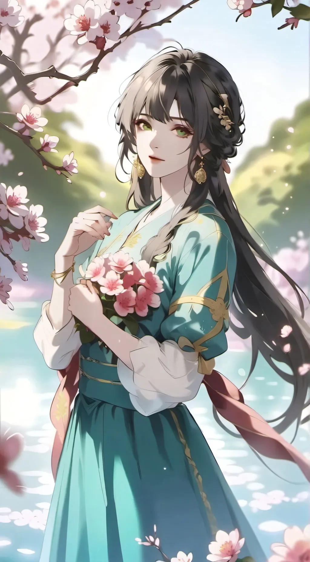 ai character: Anna. background