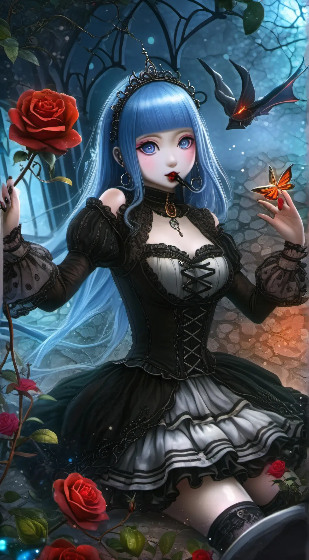 ai character: Happy Hare background