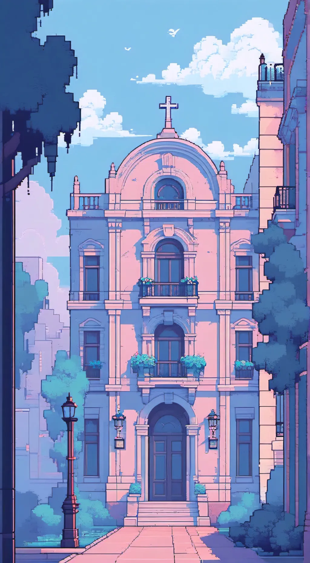 ai character: la escuela  background