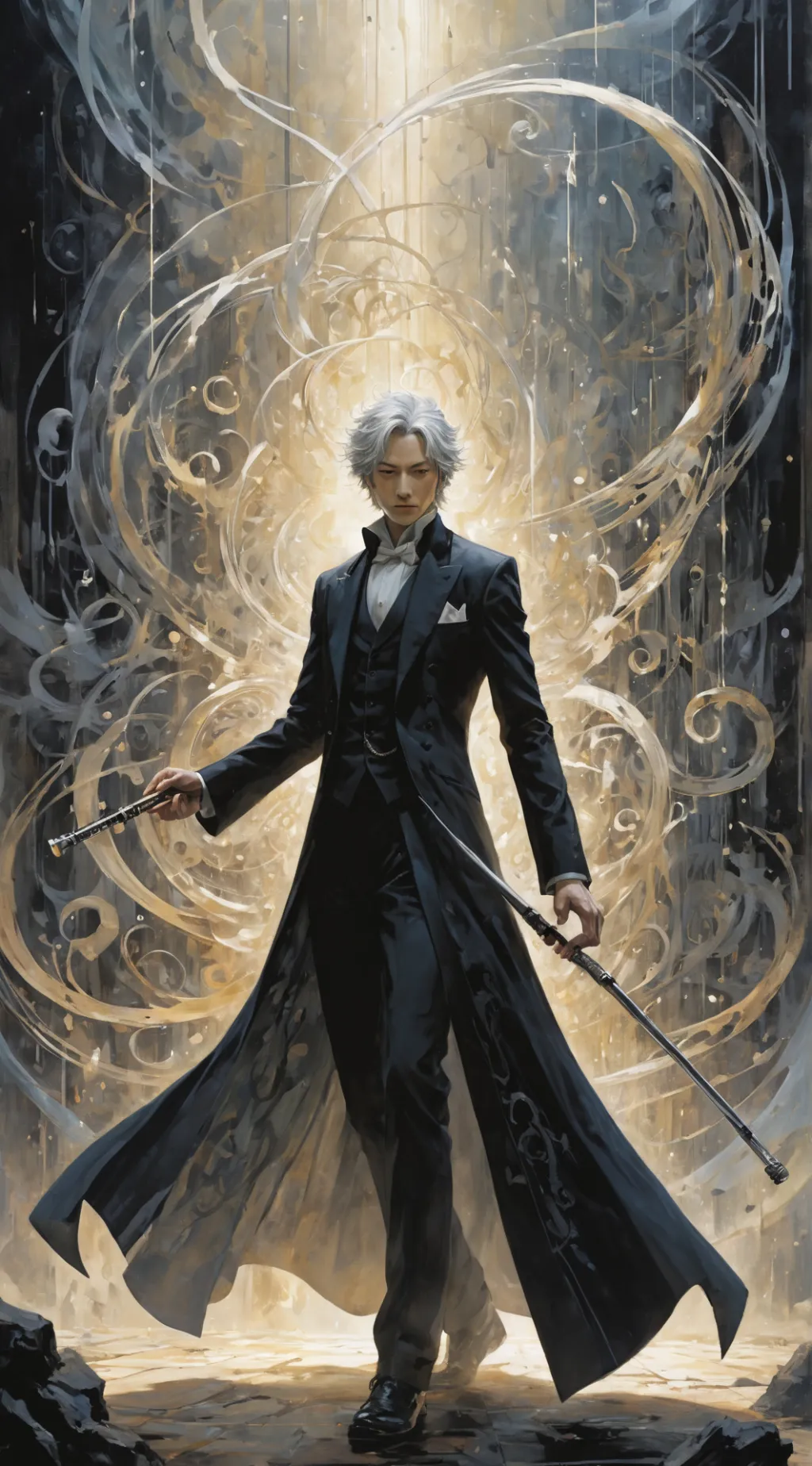 ai character: Maestro background