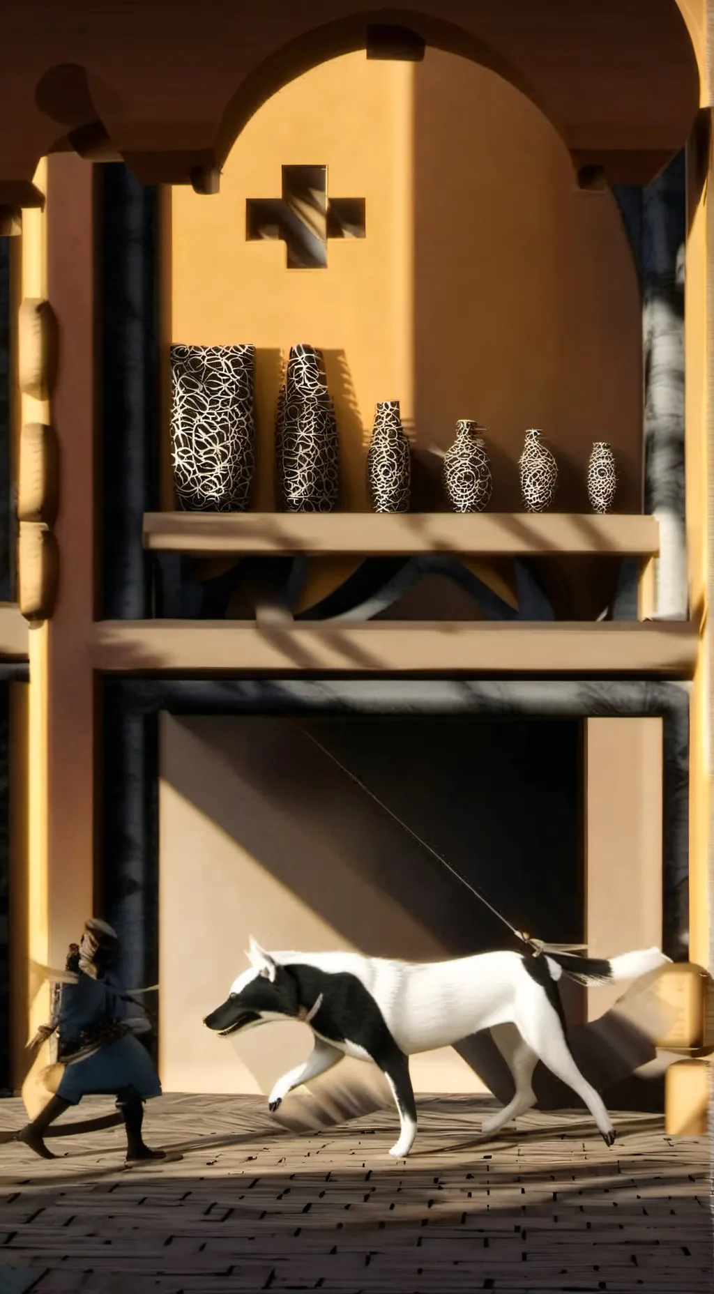 ai character: Wenda background