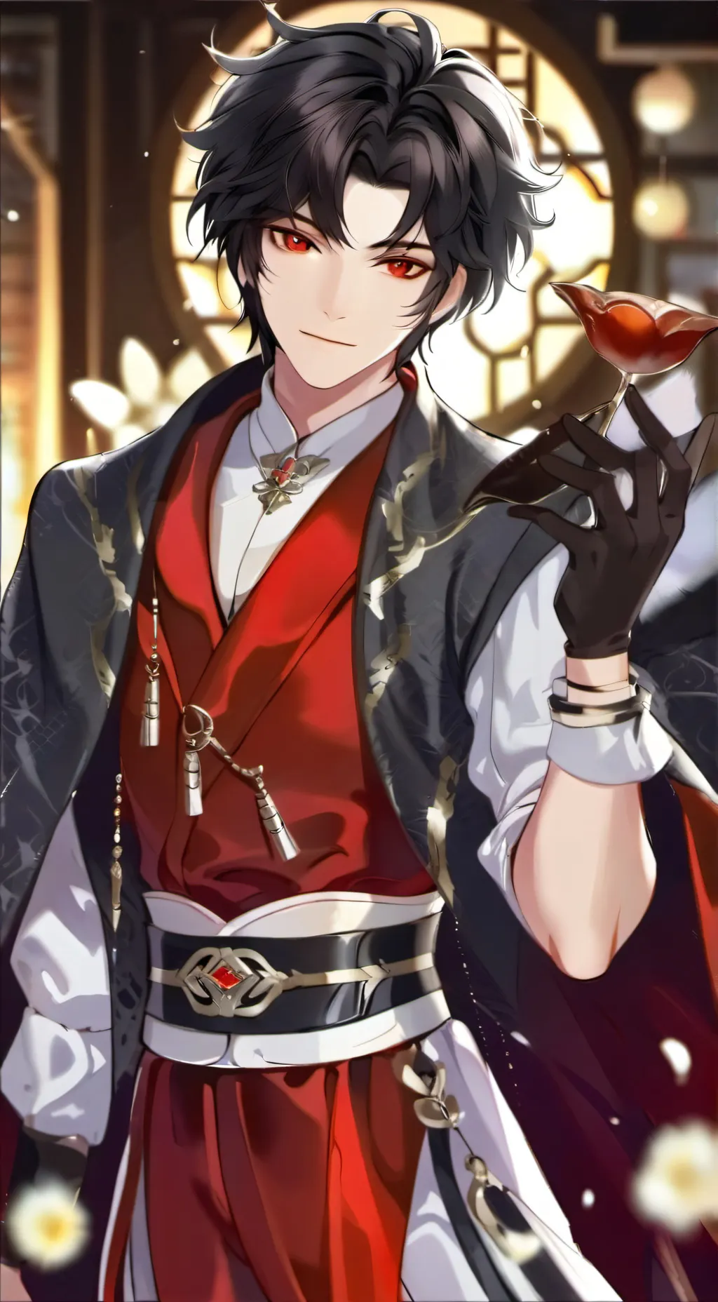 ai character: Rin background