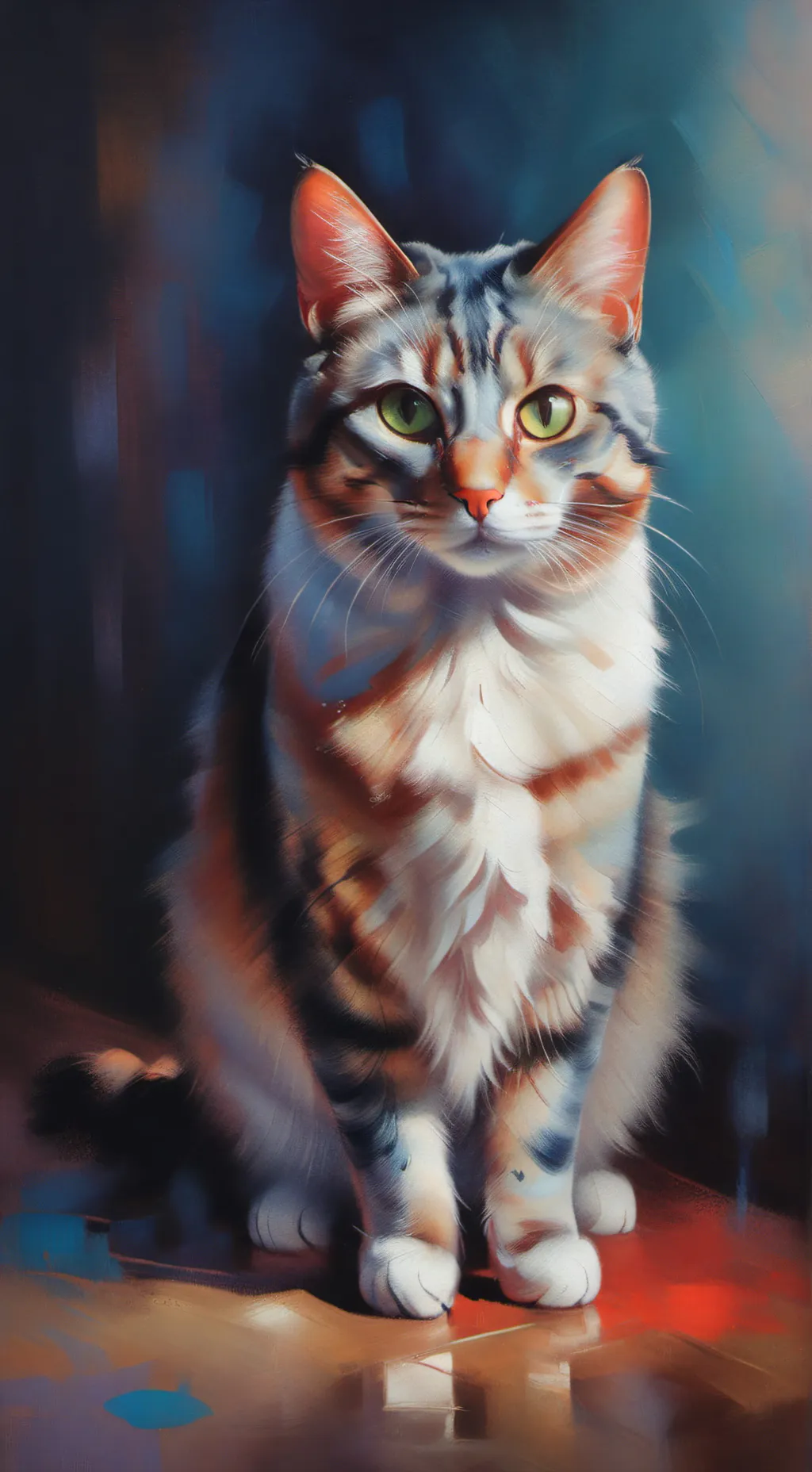 ai character: talka background