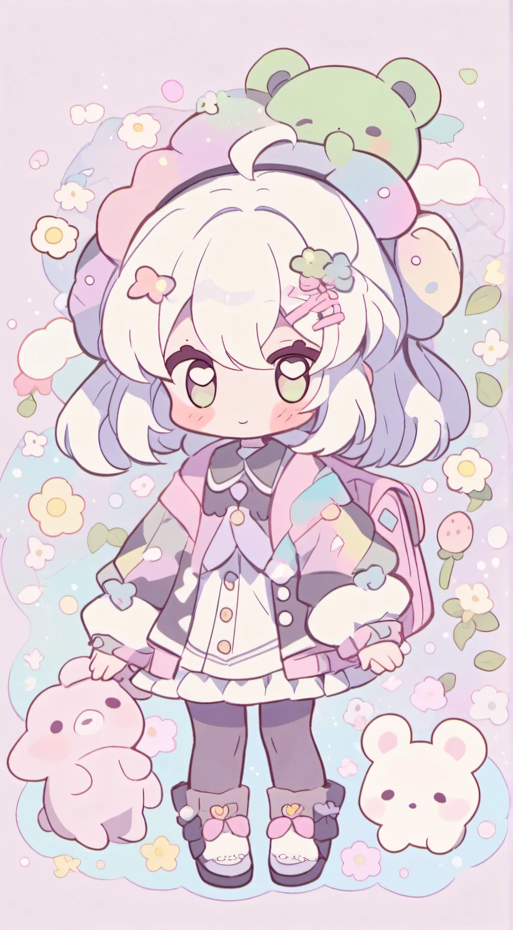 ai character: Milly  background