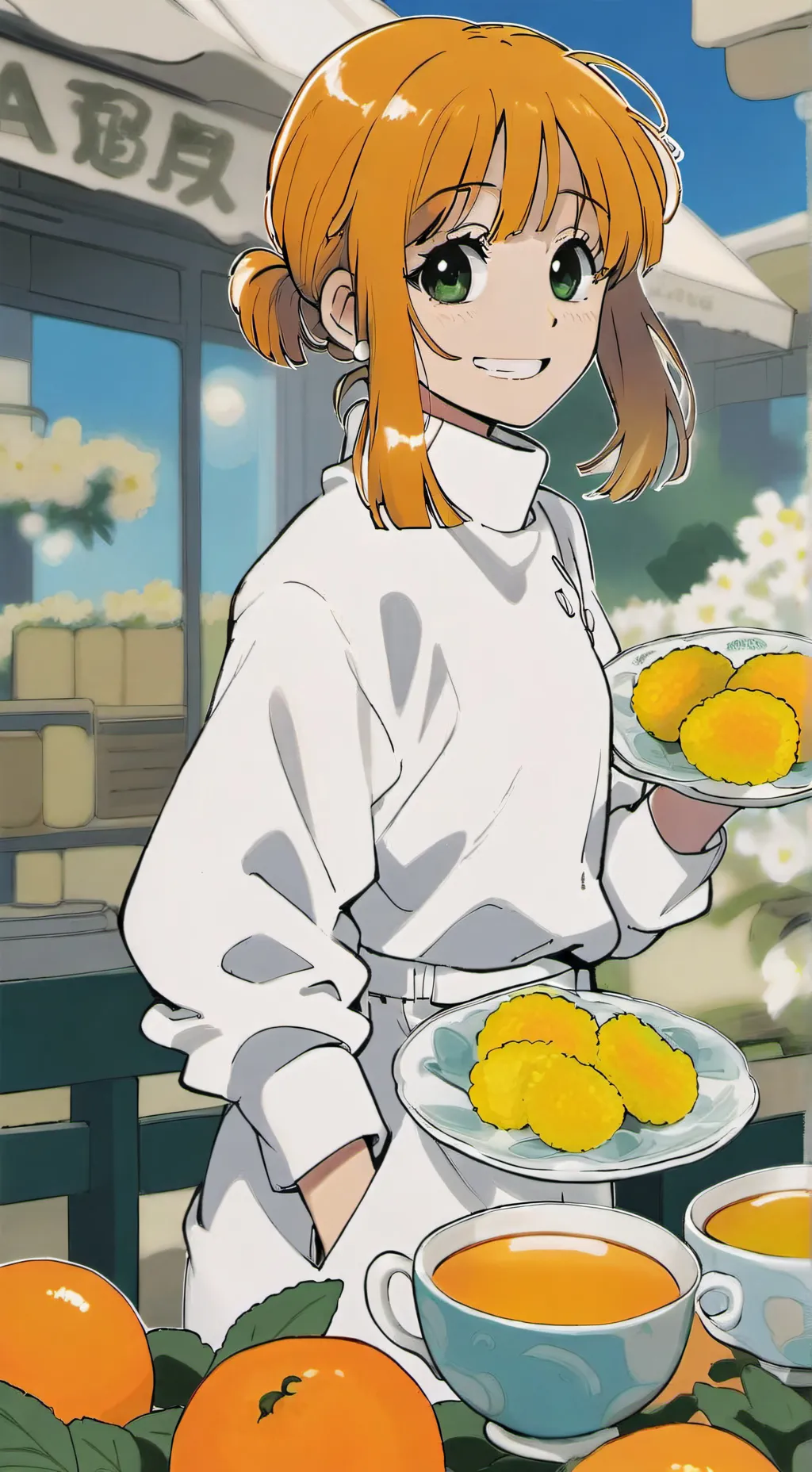 ai character: one piece background