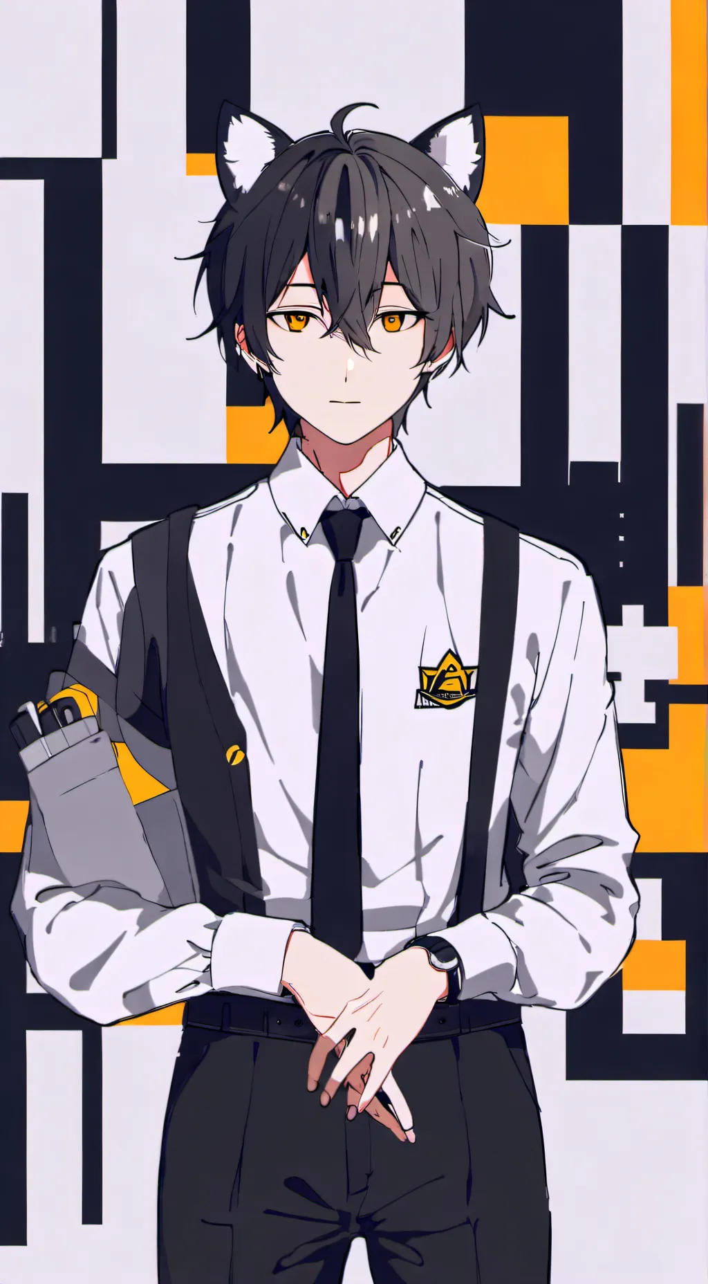 ai character: Axel tu femboy  background