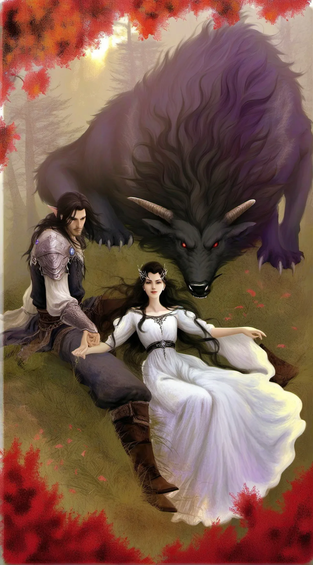 ai character: Лука background