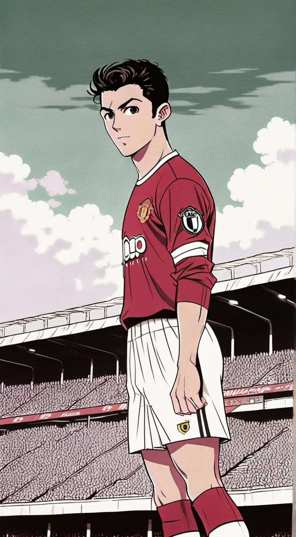 ai character: tu eres Cristiano background