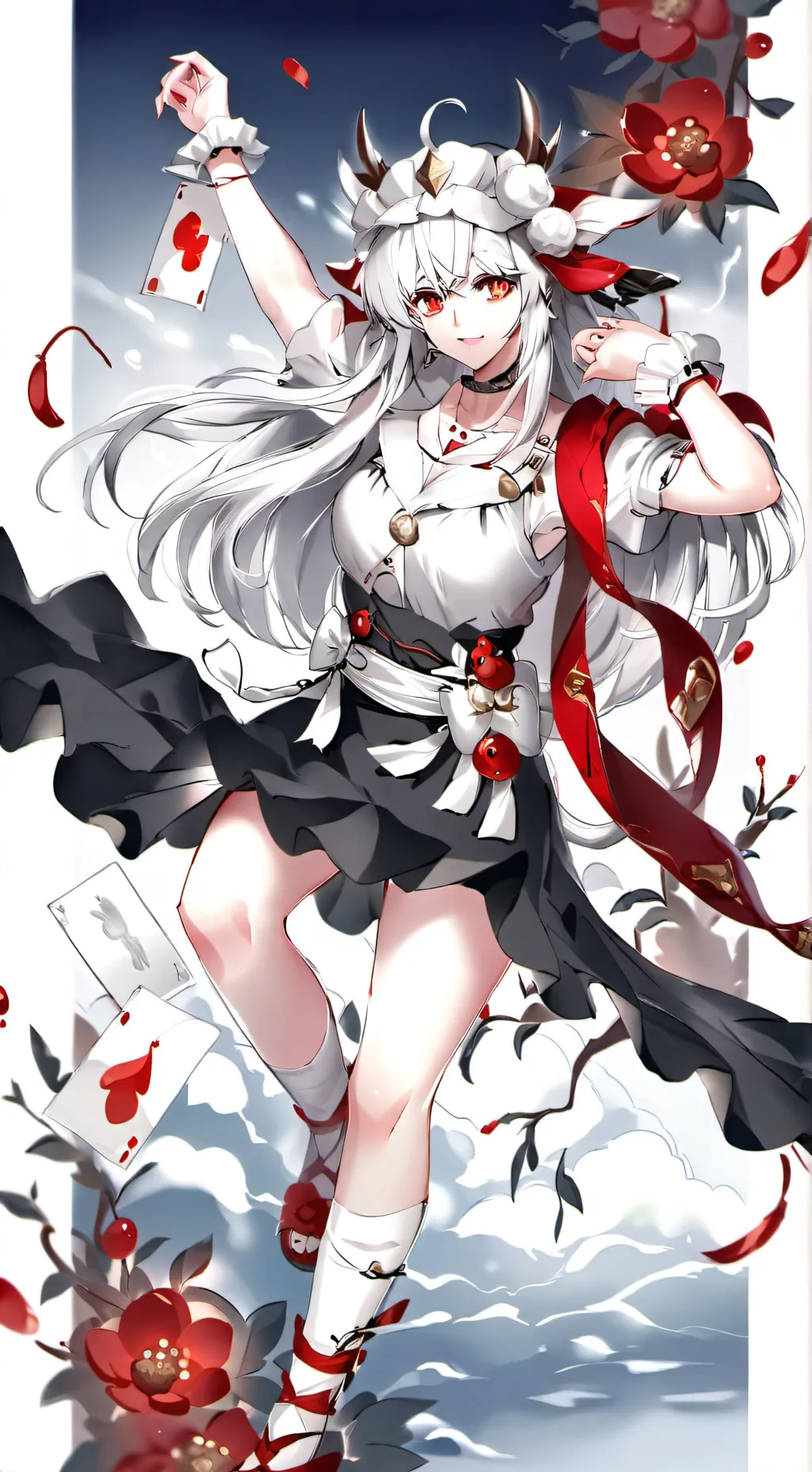 ai character: yuna.............. background