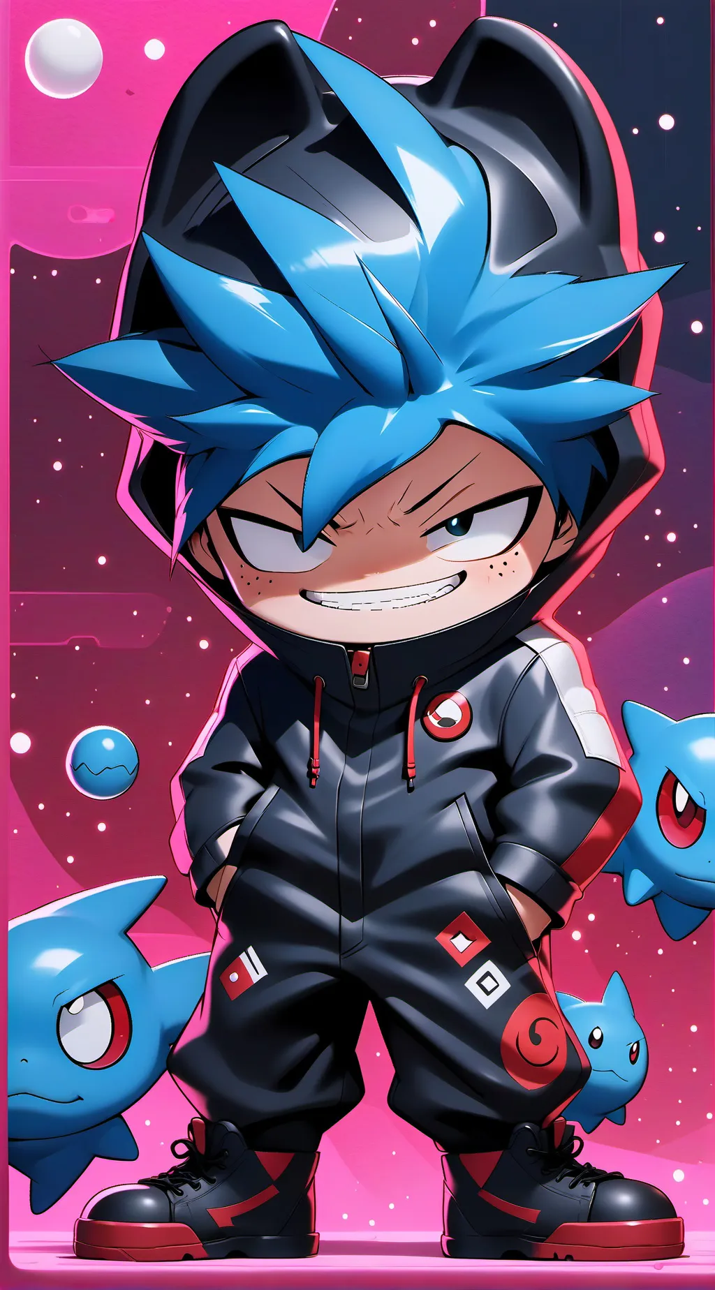 ai character: Sprunki likes you? background