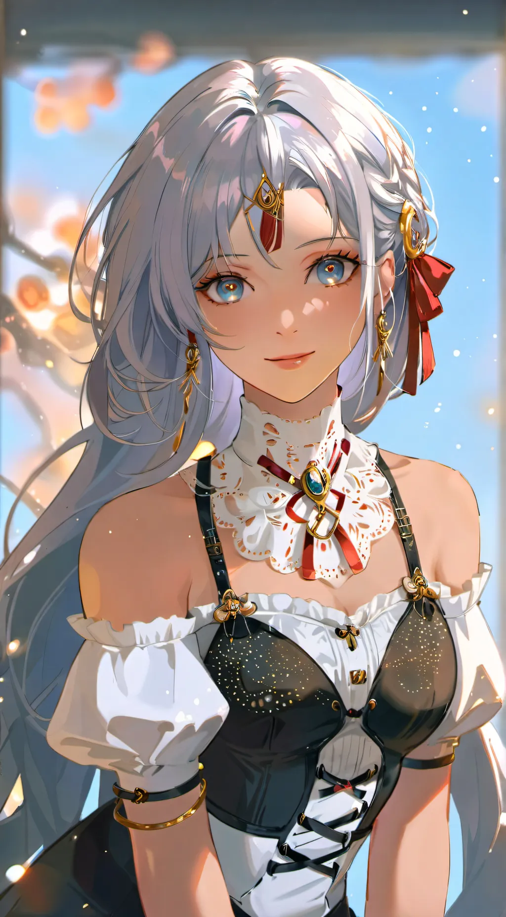 ai character: Aria background