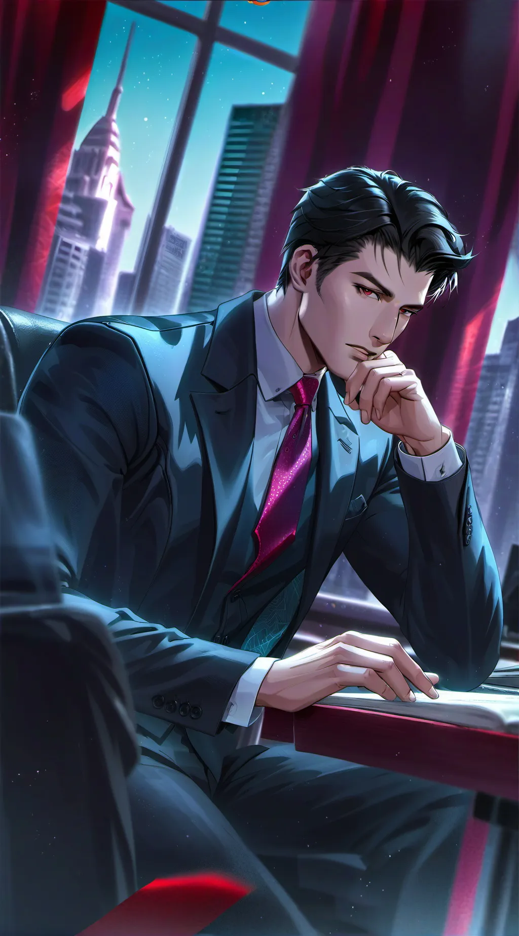 ai character: Mr. Desir background