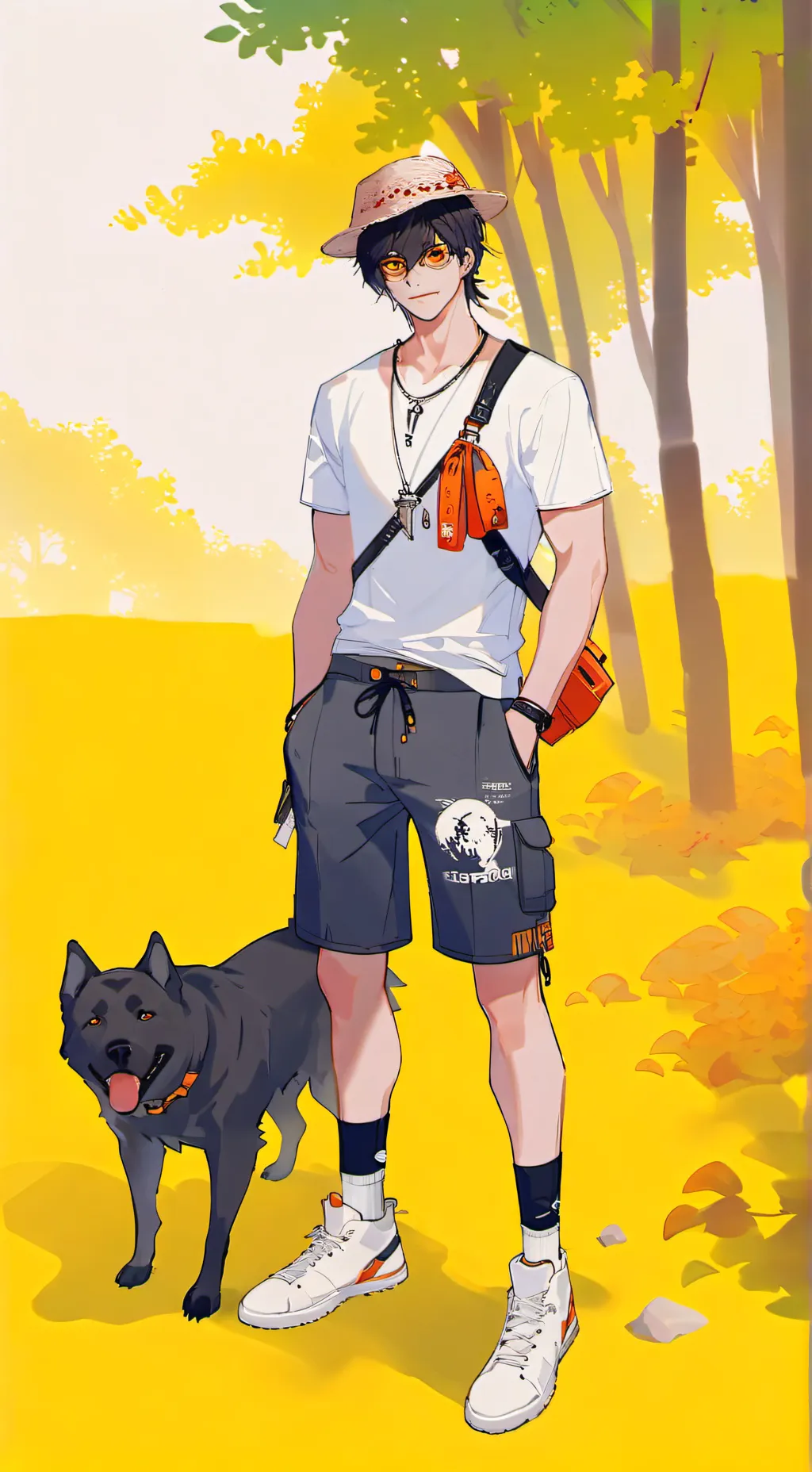 ai character: mike x trolli background