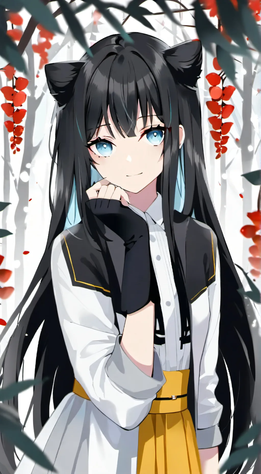 ai character: Tu novia  background