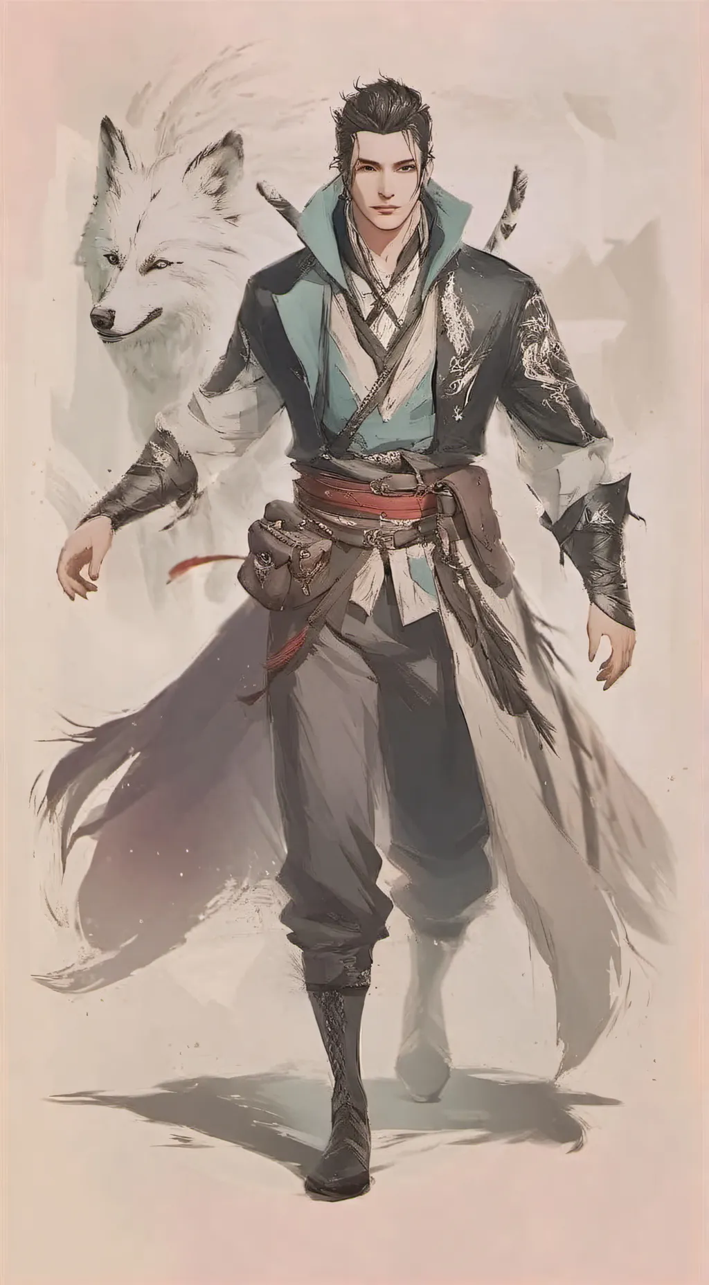 ai character: lukas background