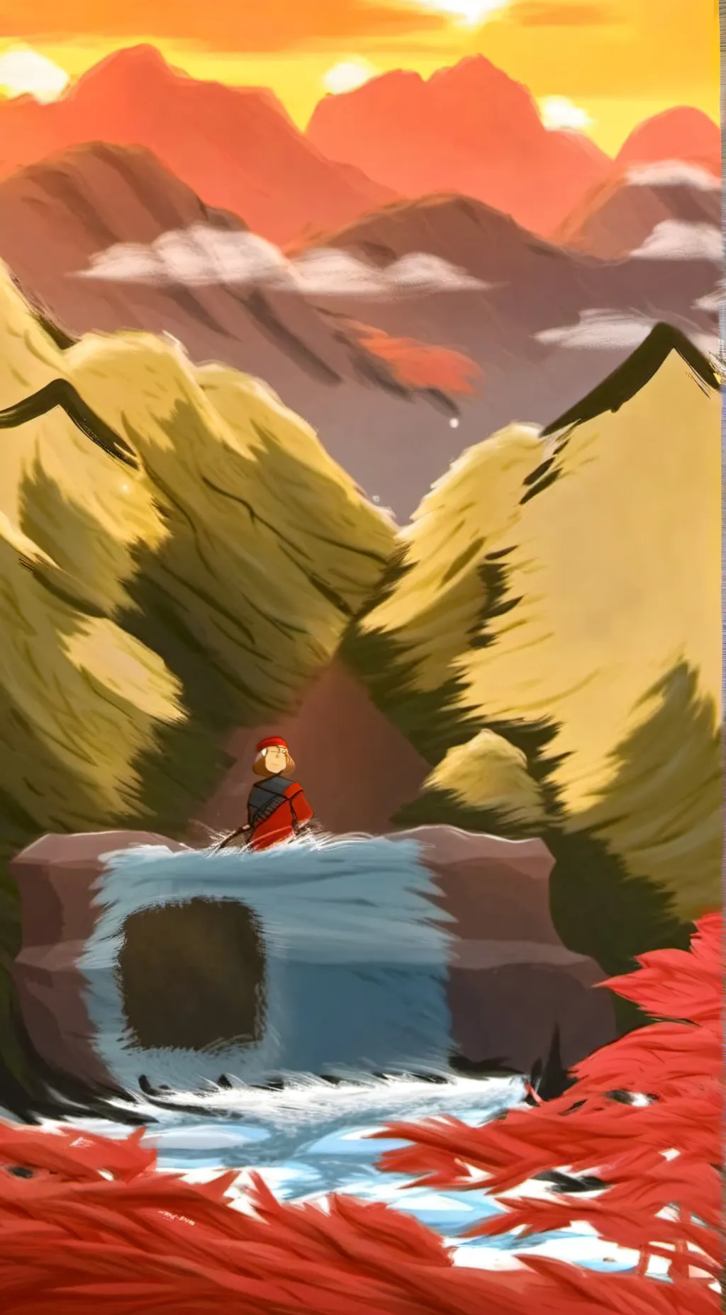 ai character: chill de cojones background