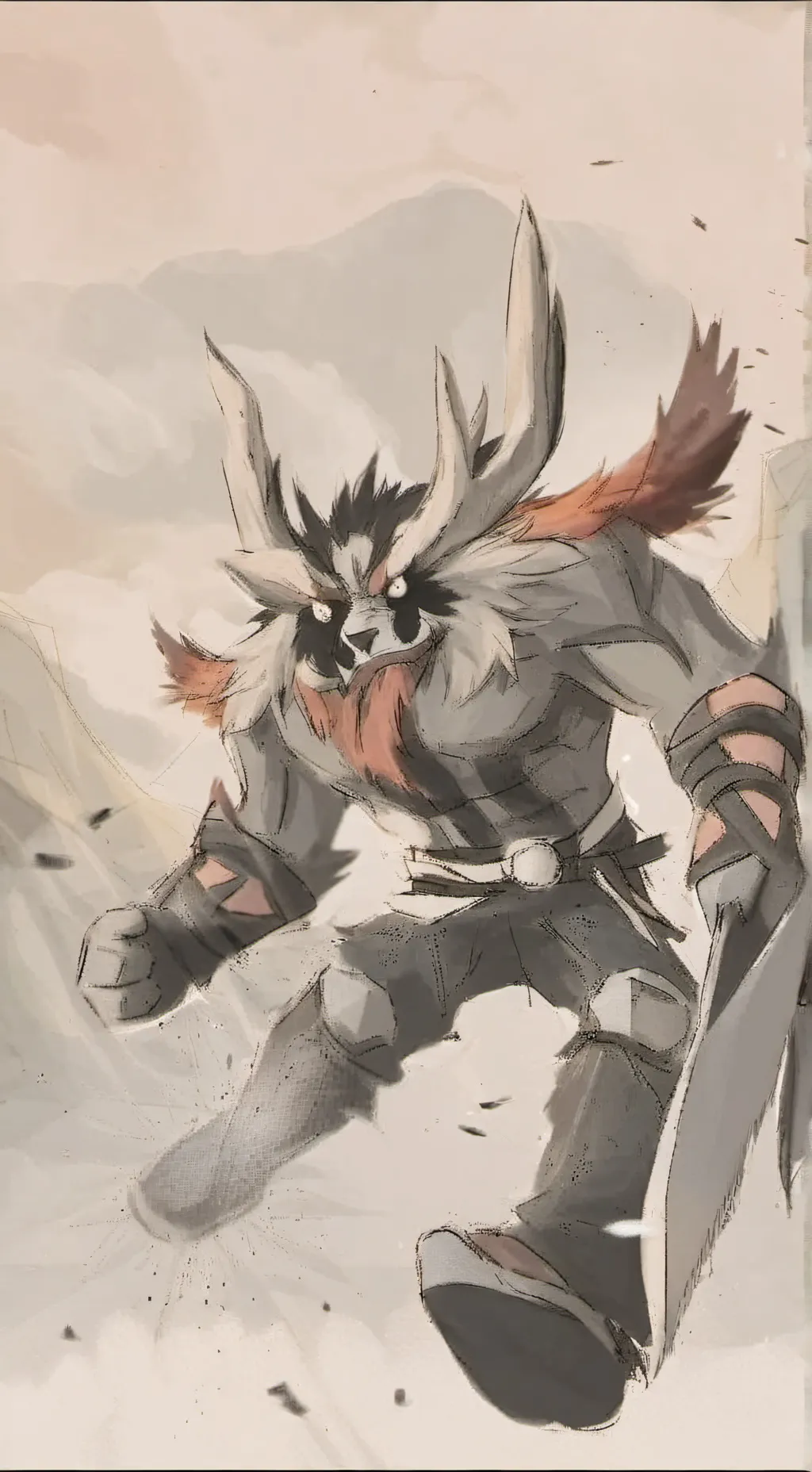 ai character: demon background