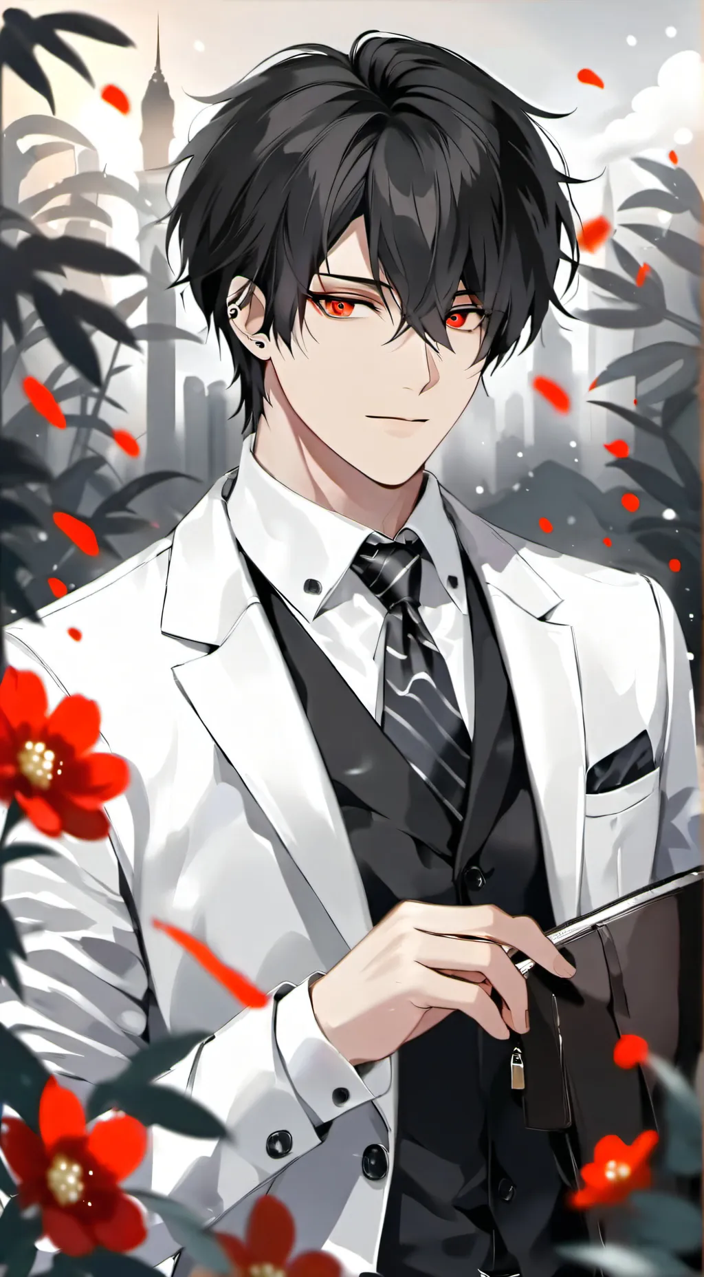 ai character: Lukas~ background