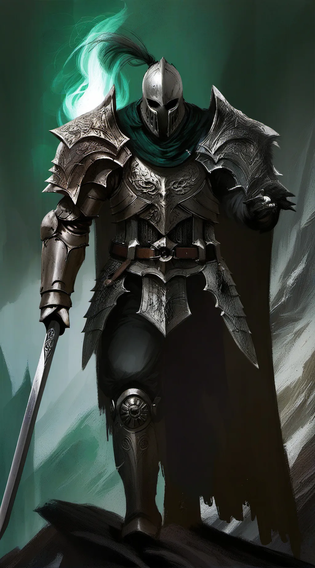 ai character: monster background