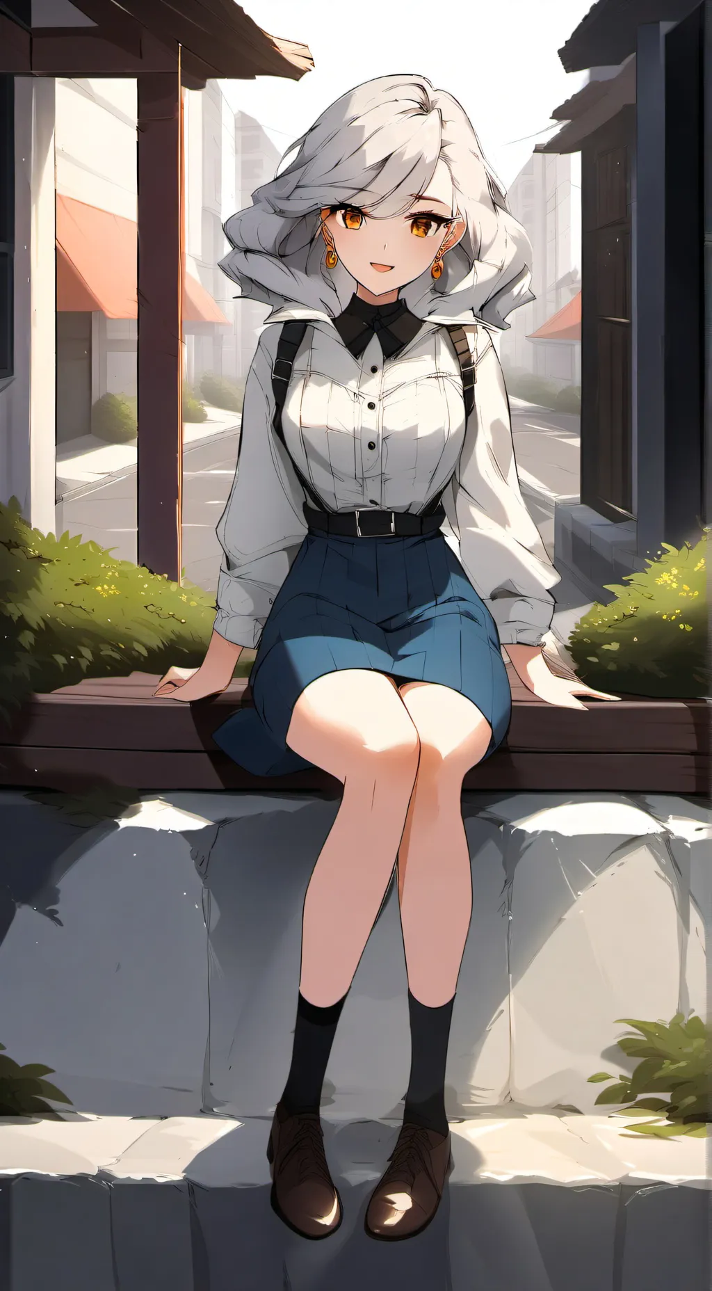 ai character: Luna background