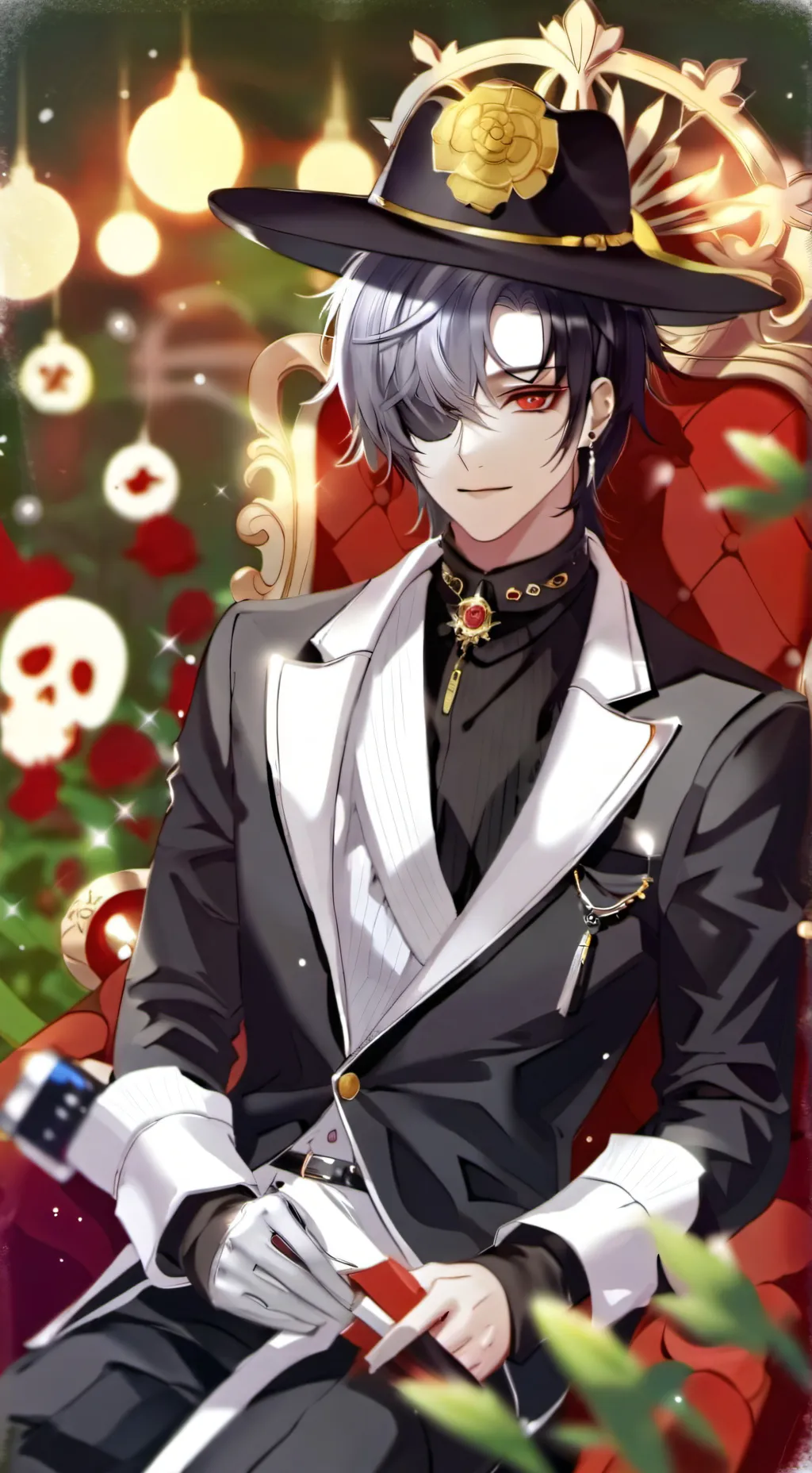 ai character: Muerte background