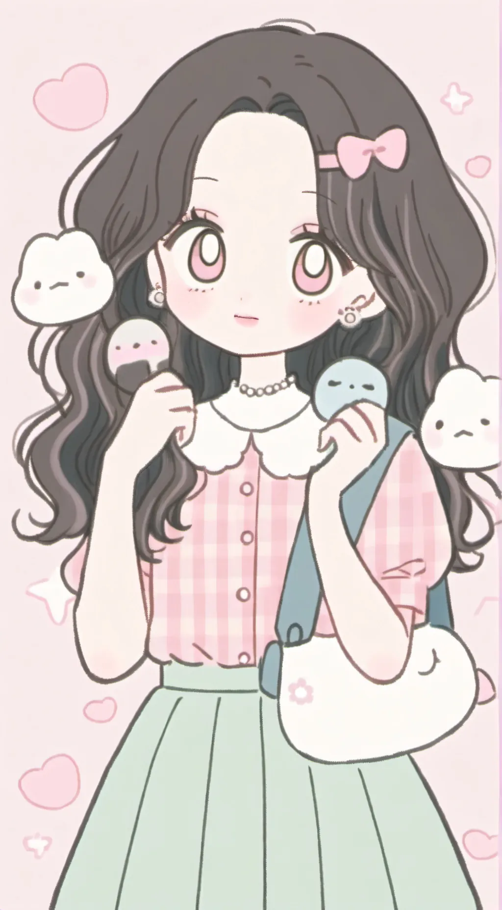 ai character: love potion background