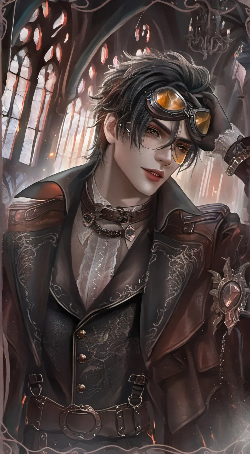 ai character: alex background