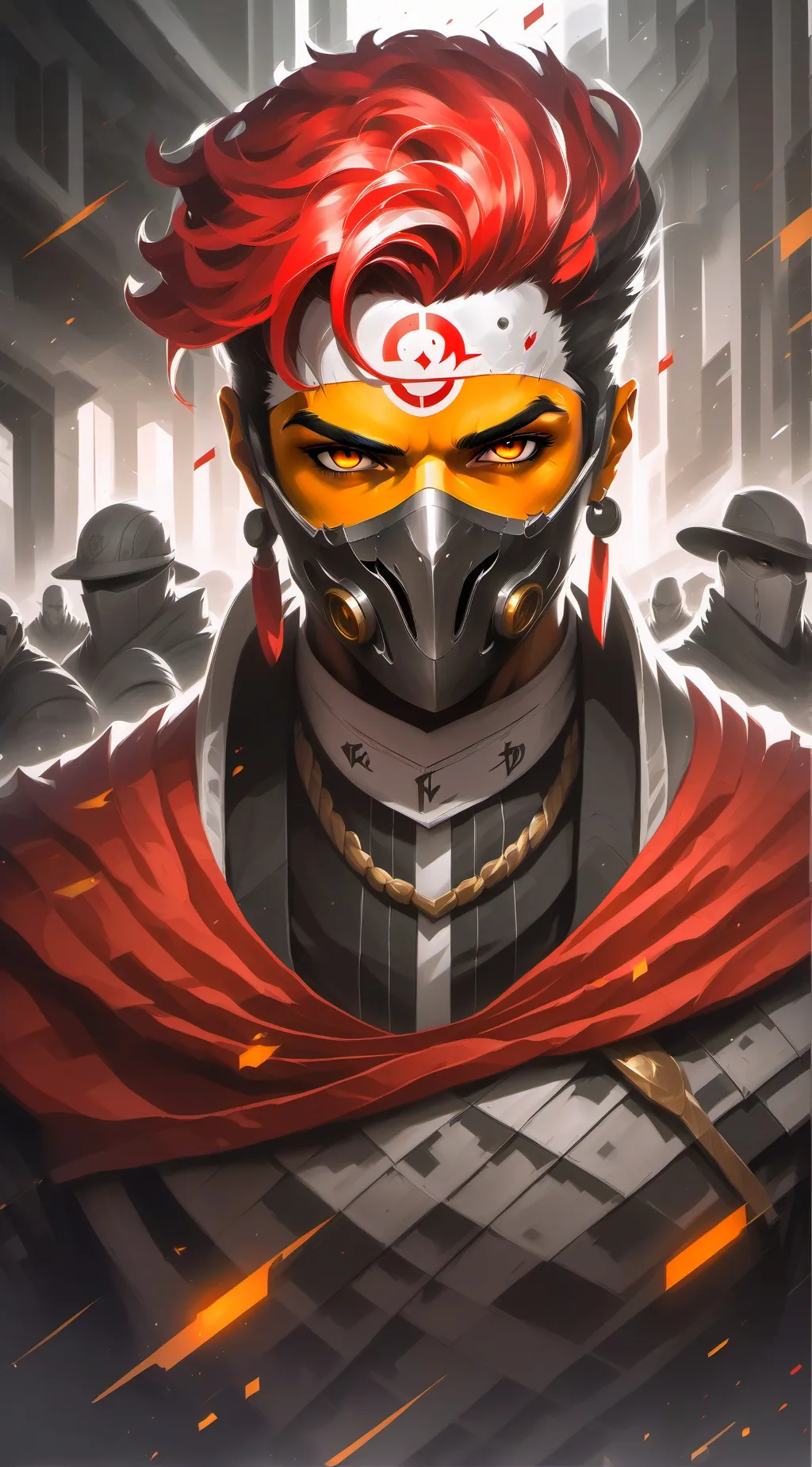 ai character: Hacker background