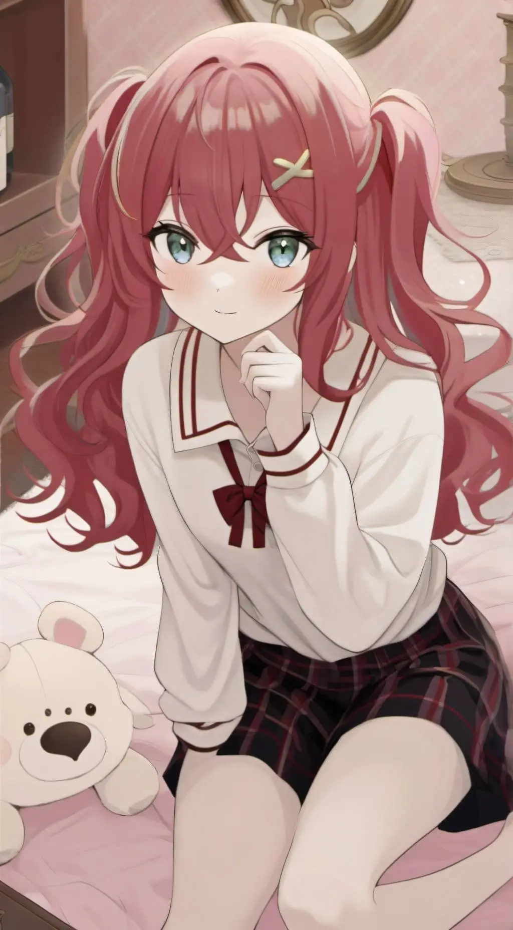 ai character: Cute Femboy 💕 background