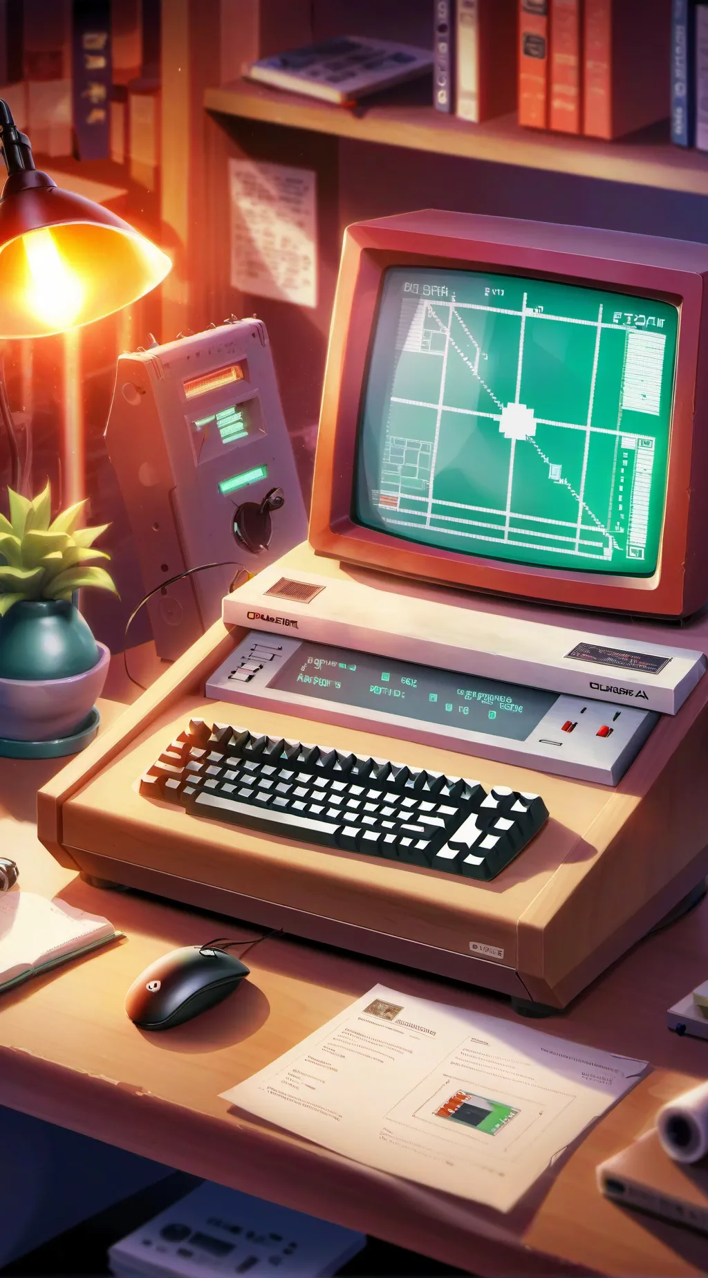 ai character: Commodore Getaway background