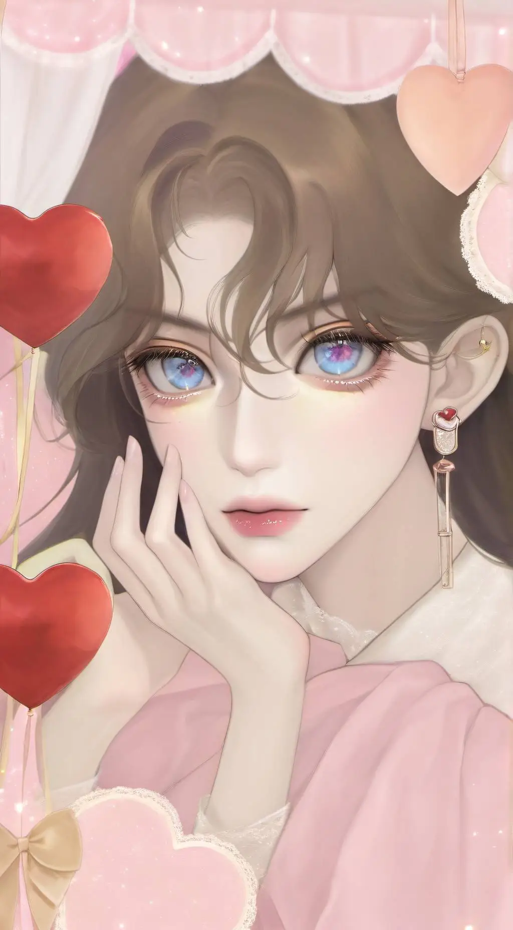 ai character: ❤Valentine's day❤ background