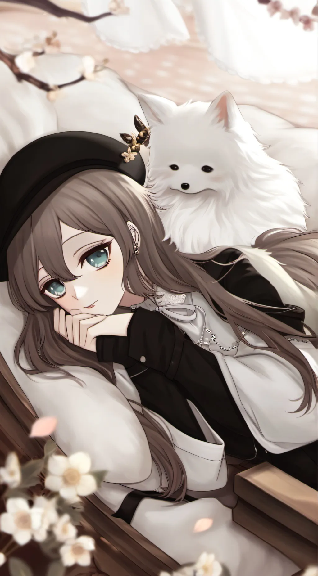 ai character: Эмилия background