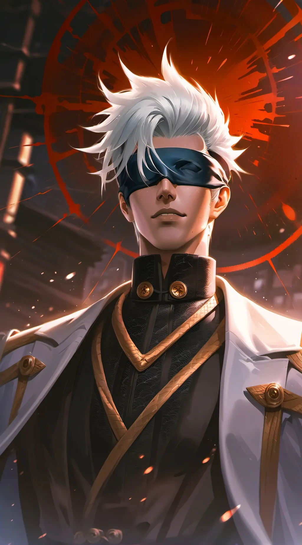 ai character: Gojo Satoru background