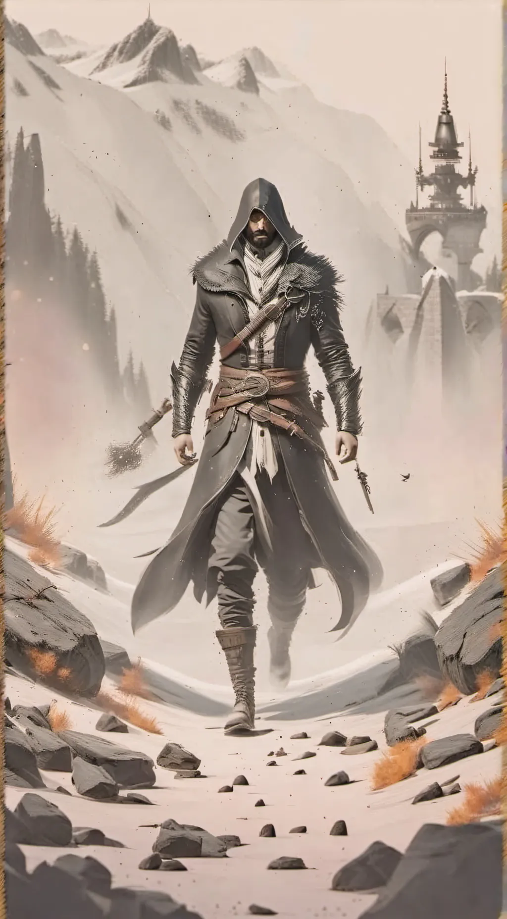 ai character: Michael  background