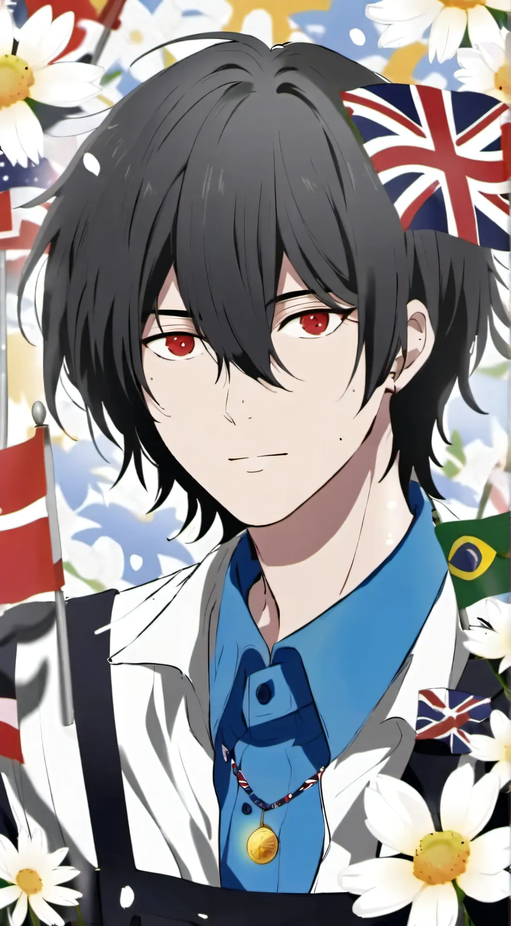 ai character: -COUNTRY HUMANS- background