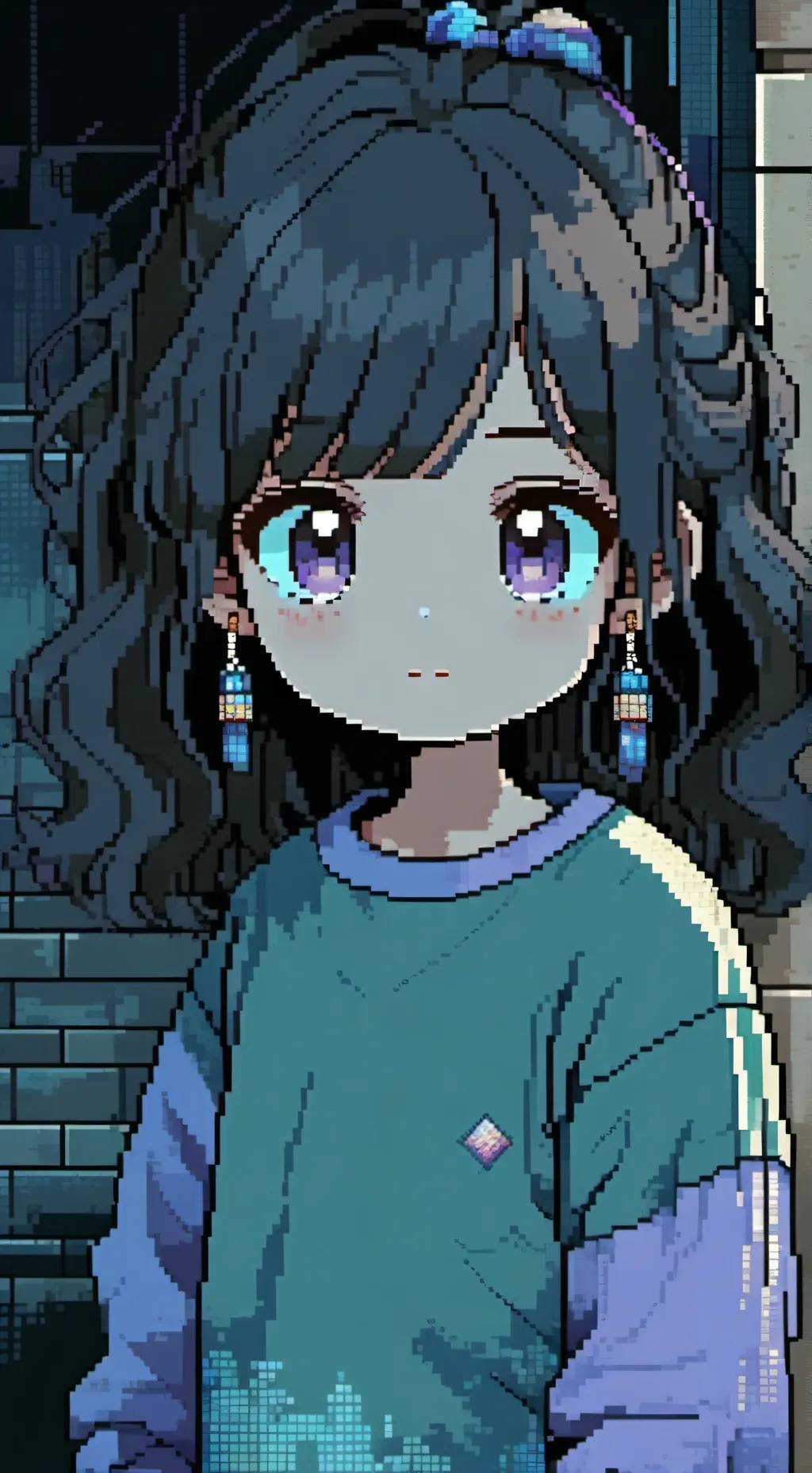 ai character: Meadow background